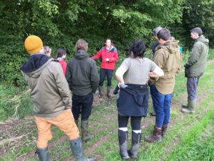 Natural England's National Beaver Officer delivering beaver management training to stakeholders