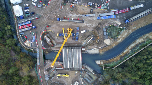 Aerial photo of The Green Quarter, Southall