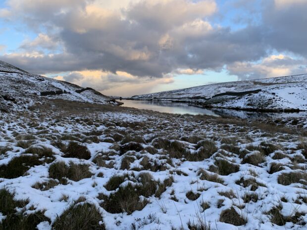 Snailsden Reservoir Peak District National Park. Image: David Drake